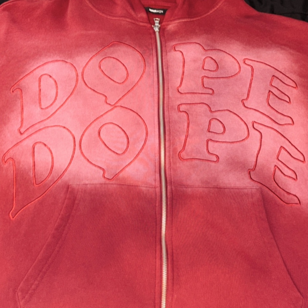 Fashion Nova Red Dope Jacket